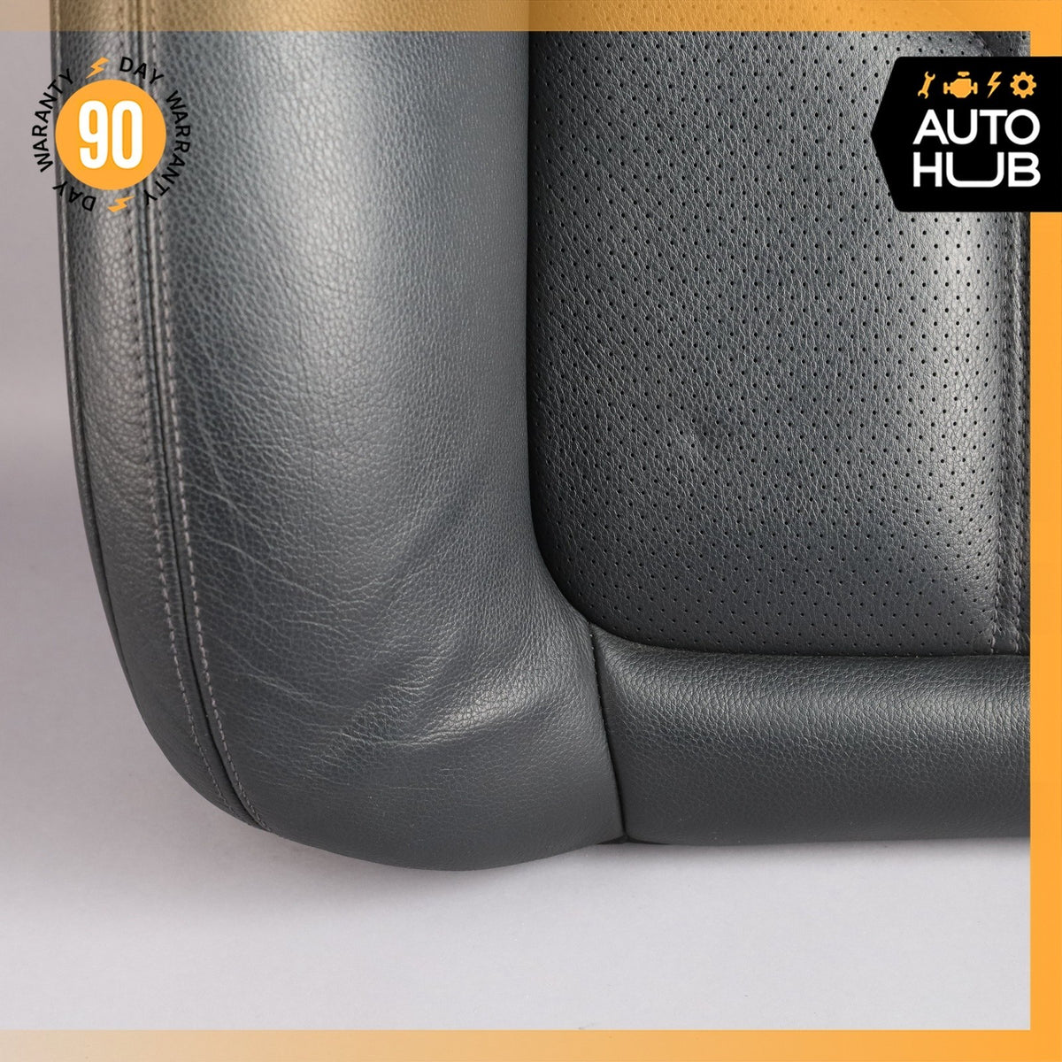 11-18 Porsche Cayenne 958 Front Right Side Seat Upper Cushion Black OEM - photo 4