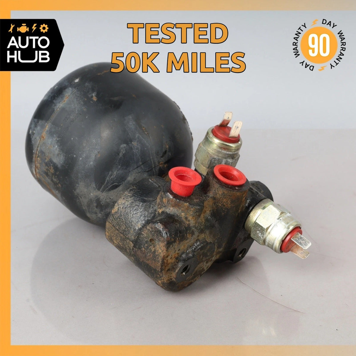Bentley Arnage / RR Hydraulic Valve Block Rear Accumulator Tank w/ Regulator OEM - photo 1
