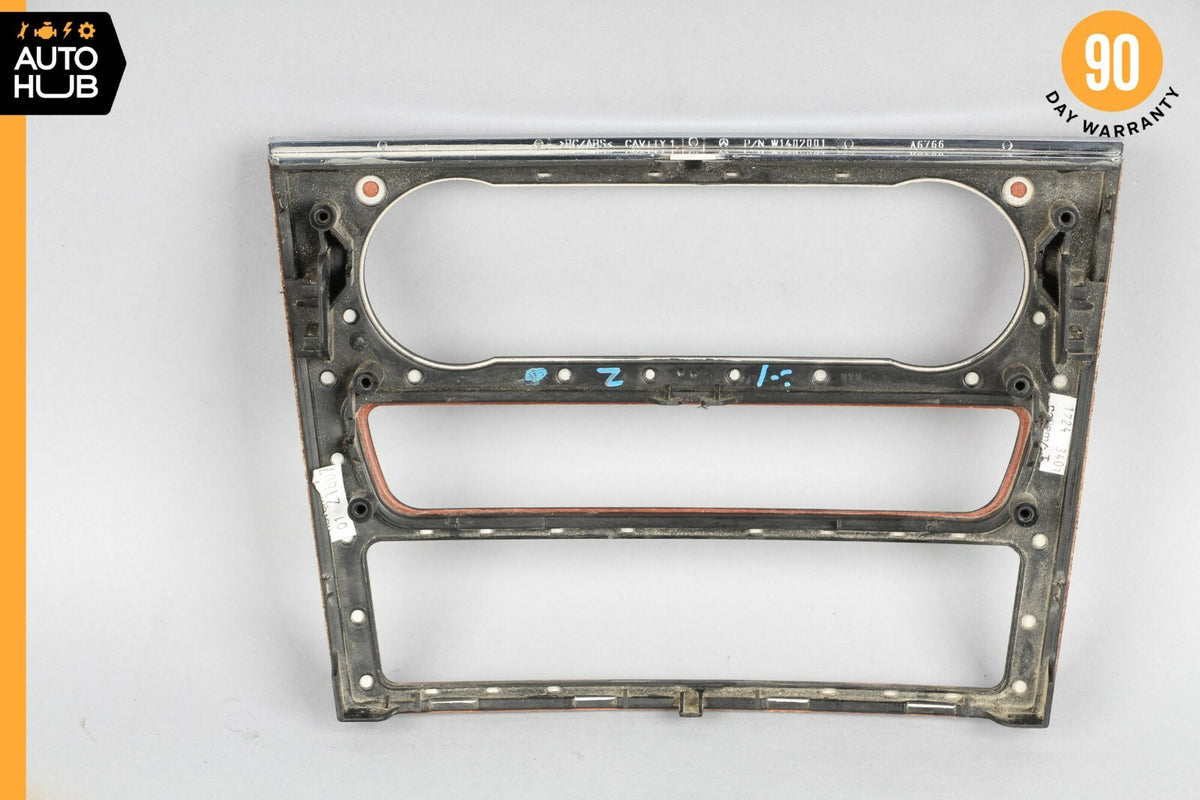 06-12 Mercedes X164 GL450 ML500 ML450 Center Console Control Trim Bezel Wood OEM - photo 6