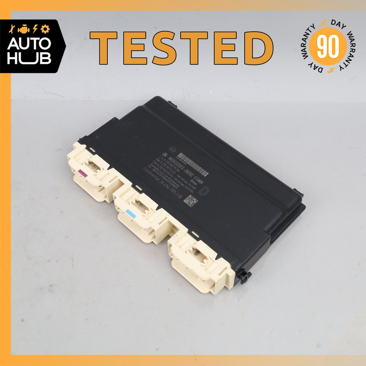 15-23 Mercedes W205 C63 C43 AMG C300 Front Left Seat Control Module OEM - photo 1