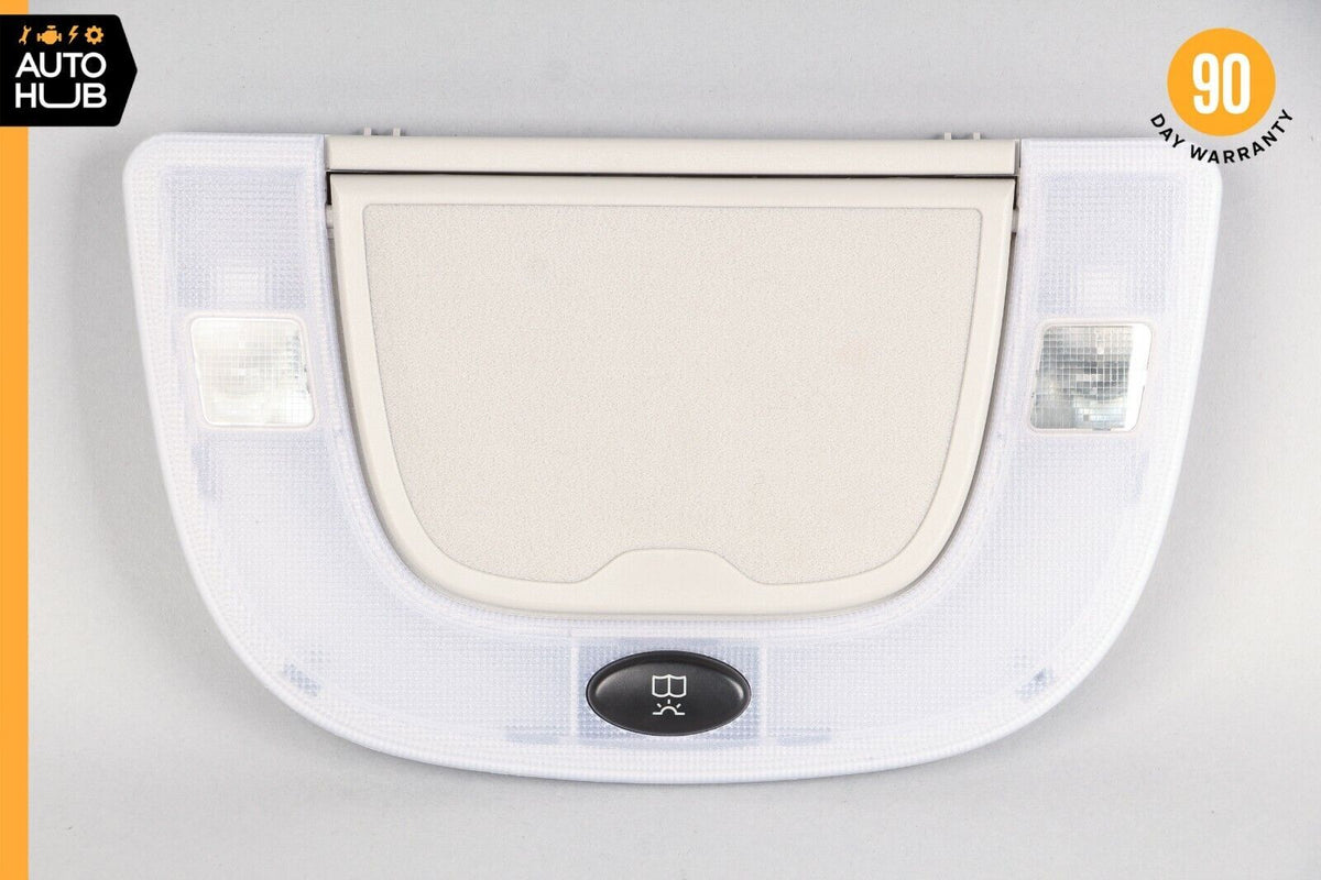00-06 Mercedes W220 S55 AMG S500 Left or Right Rear Dome Light Mirror Gray OEM - photo 1