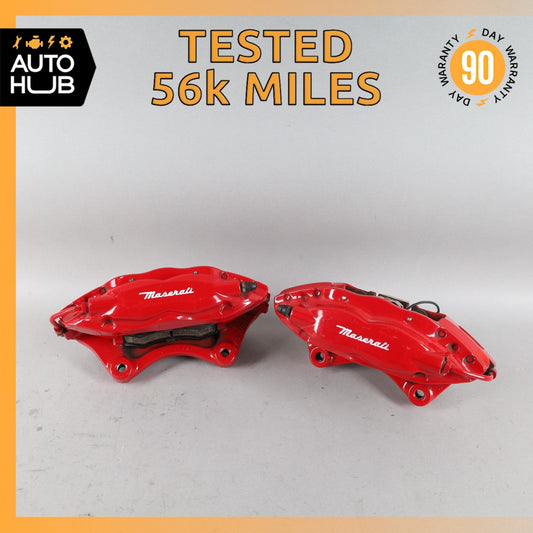 Maserati Quattroporte M156 GTS Rear Brake Caliper Set 670006308 OEM 56k - photo 1