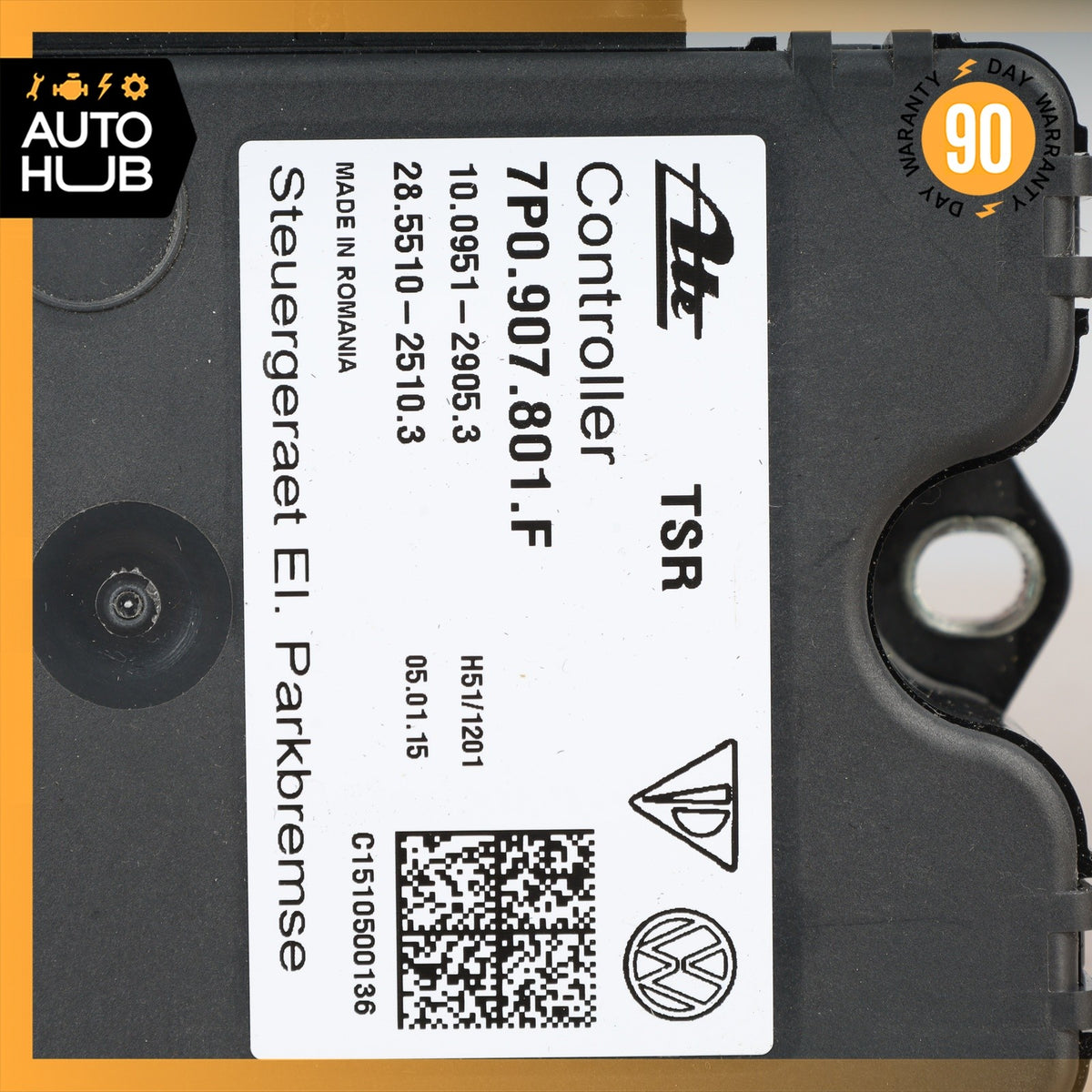 11-18 Porsche Cayenne 958 Electronic Parking Brake Control Module 7P0907801F OEM - photo 6