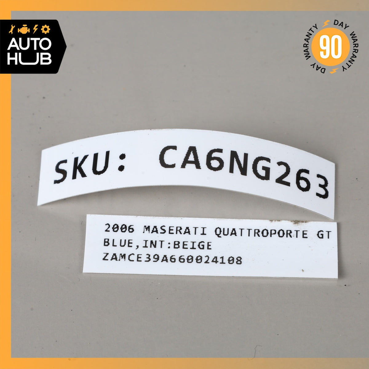 03-13 Maserati Quattroporte M139 Rear Left Side Exterior Door Handle OEM 84k - photo 14