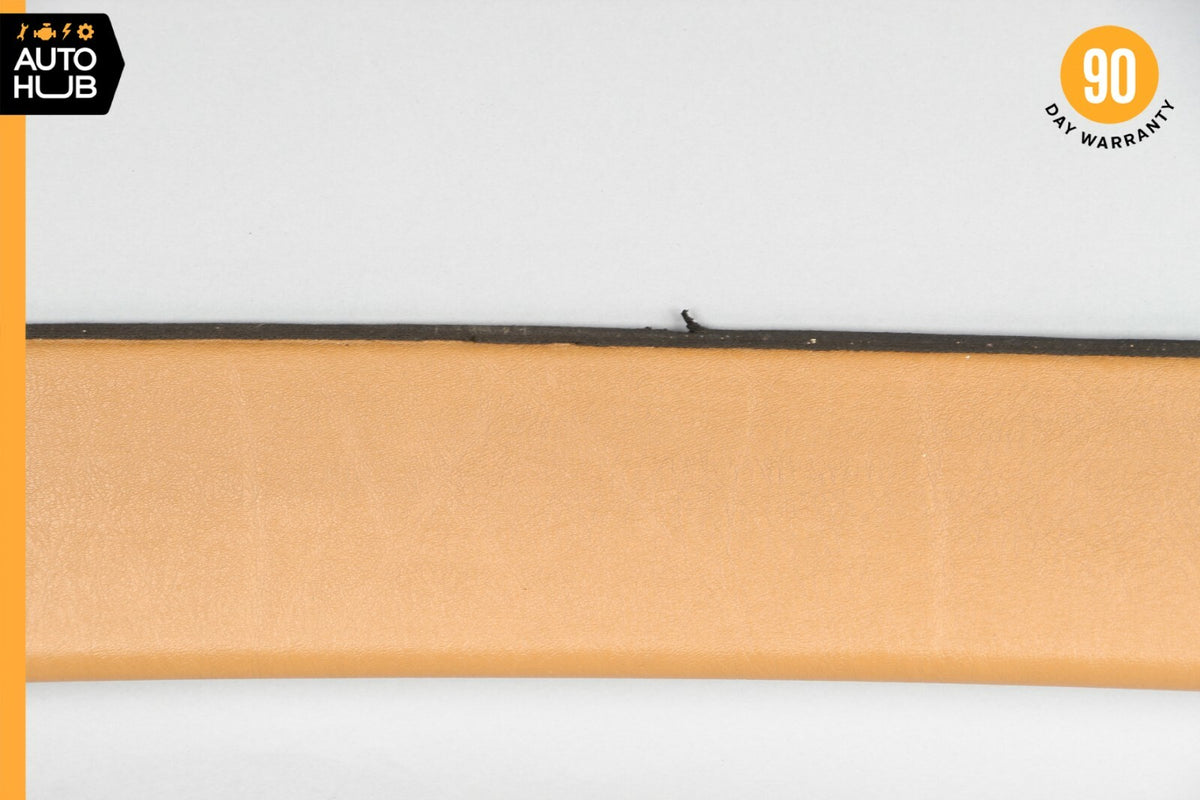 92-02 Mercedes R129 SL320 SL500 Hard Top Rear Lower Trim Molding Panel Java OEM - photo 3