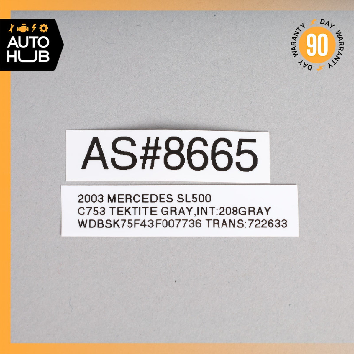 03-08 Mercedes R230 SL500 SL55 AMG Right Side Seat Switch Control Module OEM - photo 14