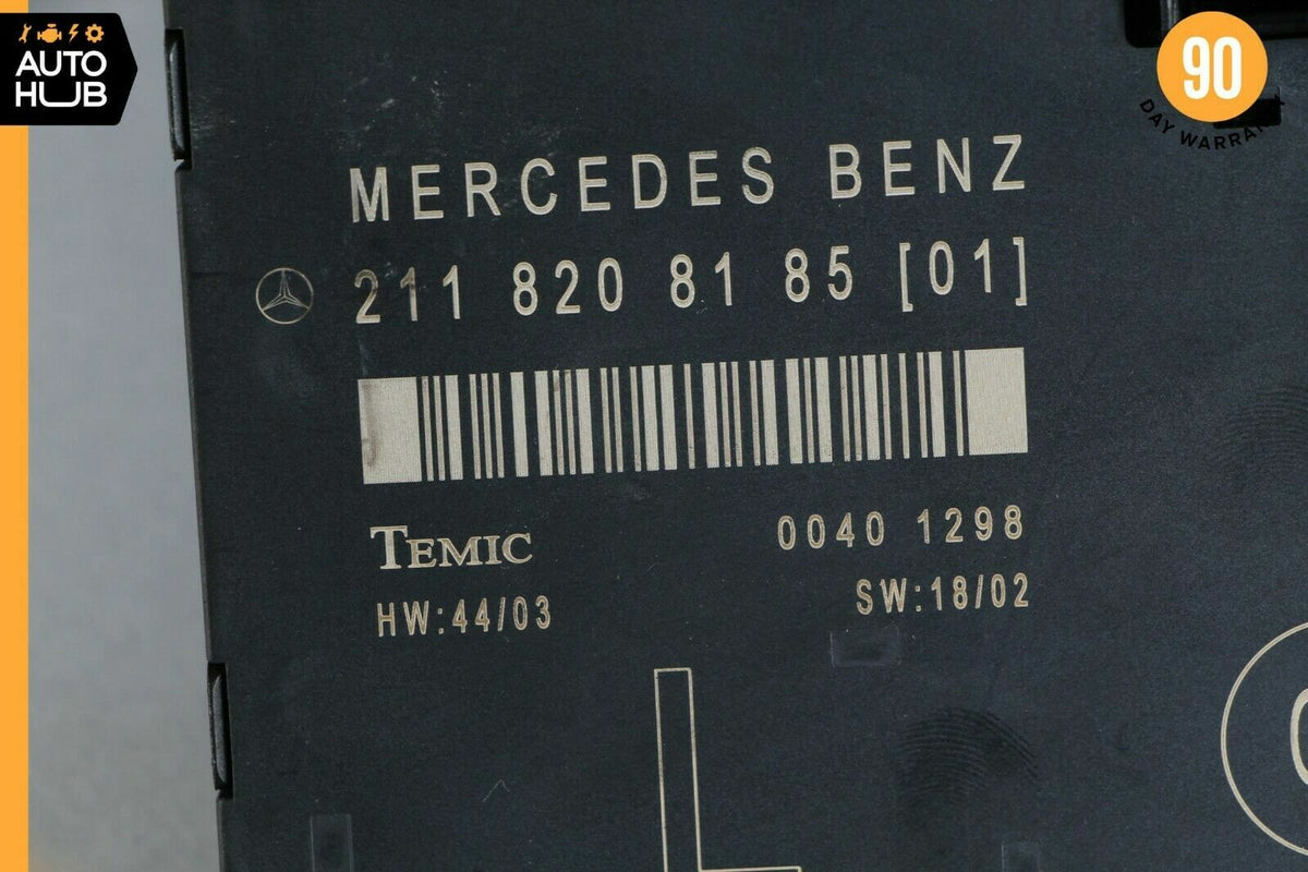 03-09 Mercedes W211 E500 E320 Front Left Side Door Control Module 2118208185 OEM - photo 10