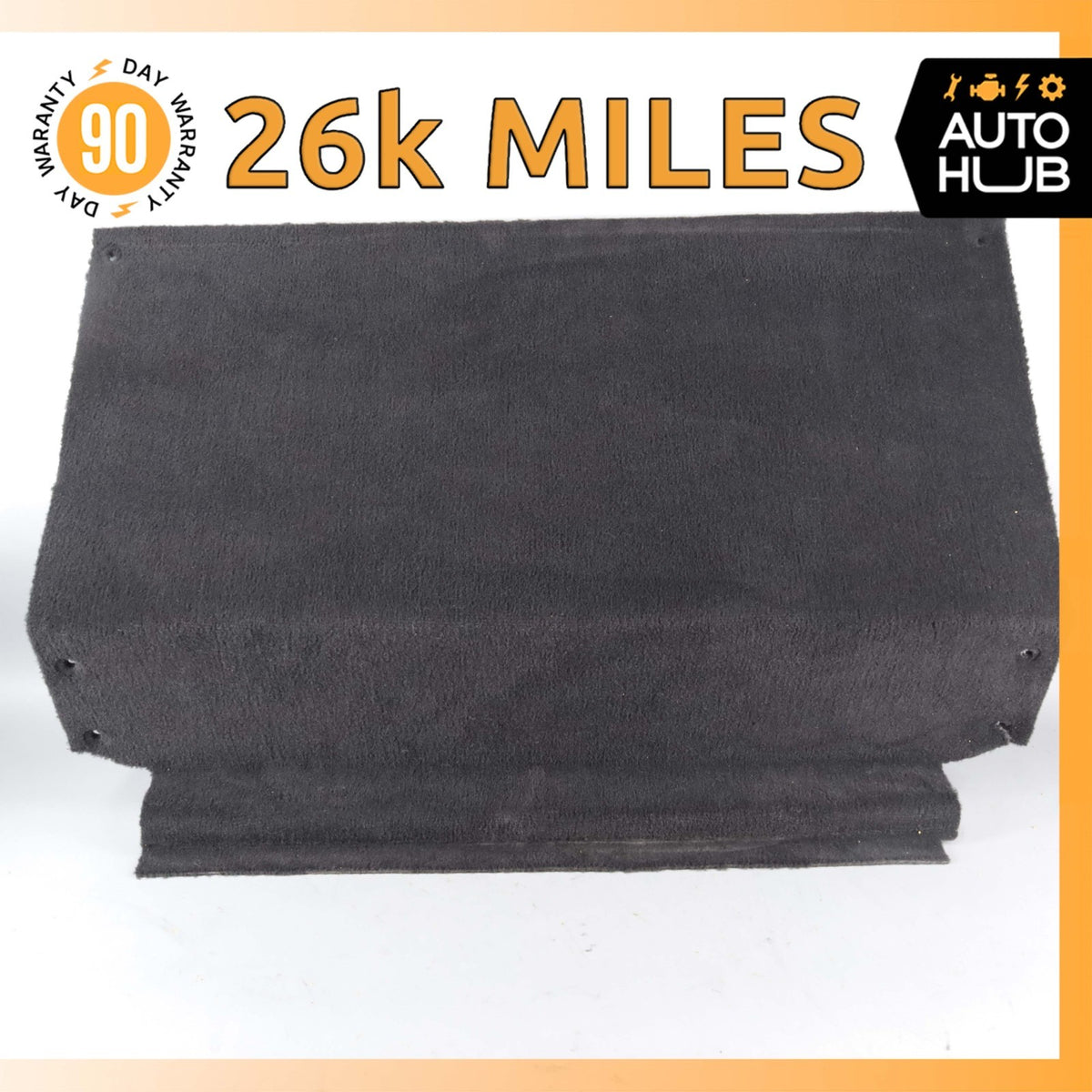 06-17 Aston Martin V8 V12 Vantage Coupe Trunk Panel Floor Carpet Cover OEM 26k - photo 1