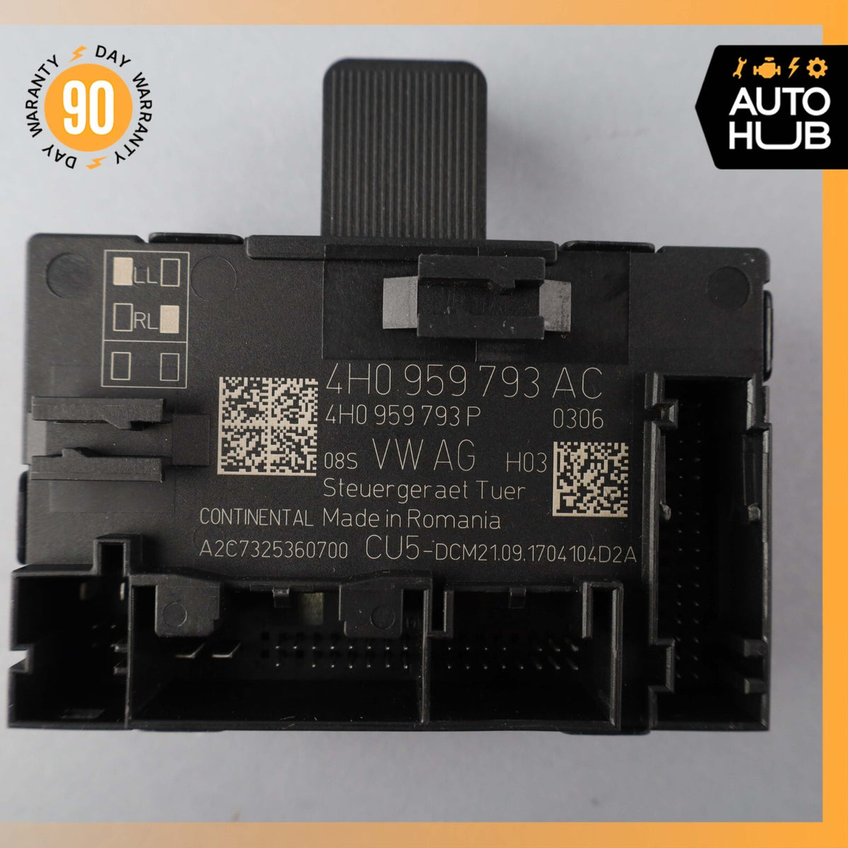 2018 Porsche Cayenne 958 E-Hybrid Front Left Side Door Control Module Unit OEM - photo 8