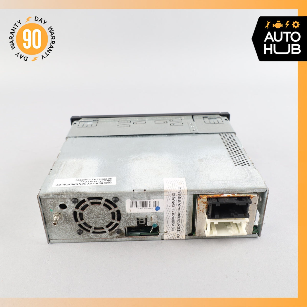 03-06 Bentley Continental GT Flying Spur Navigation CD Disc Player GPS OEM 73k - photo 4