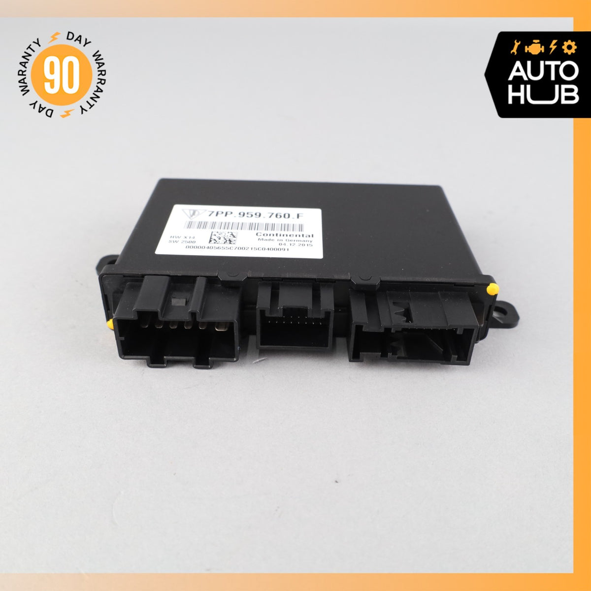 Porsche Cayenne 958 Front Left or Right Seat Control Module Unit 7PP959760F OEM - photo 5