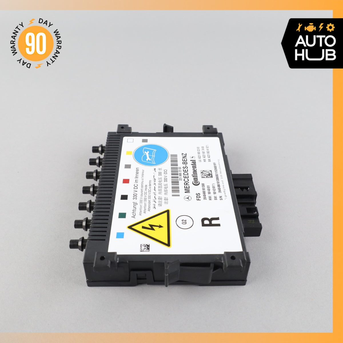 10-13 Mercedes W221 S63 S550 Front Right Seat Dynamic Lumbar Control Module OEM - photo 3