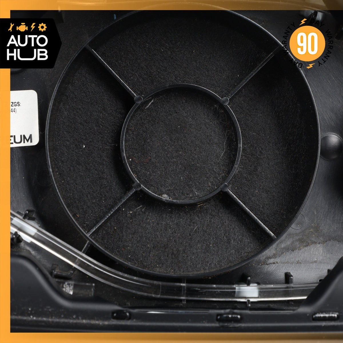 14-17 Mercedes W222 S63 S65 AMG MAYBACH Rear Ceiling Speaker Cover w/LED OEM - photo 9