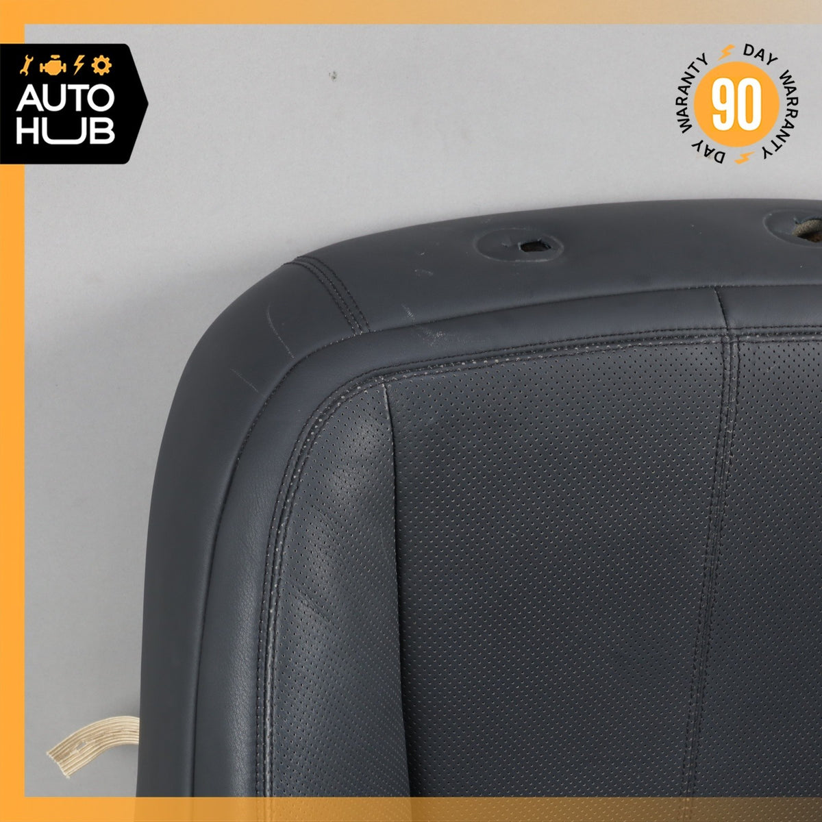 07-09 Mercedes W221 S600 Front Right Side Seat Upper Cushion Exclusive Black OEM - photo 5