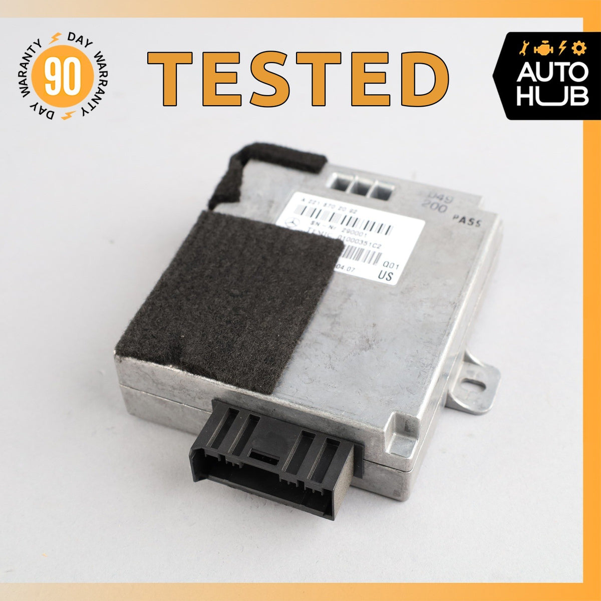 07-14 Mercedes W221 S63 CL550 Voice Language Communication Control Module OEM - photo 1