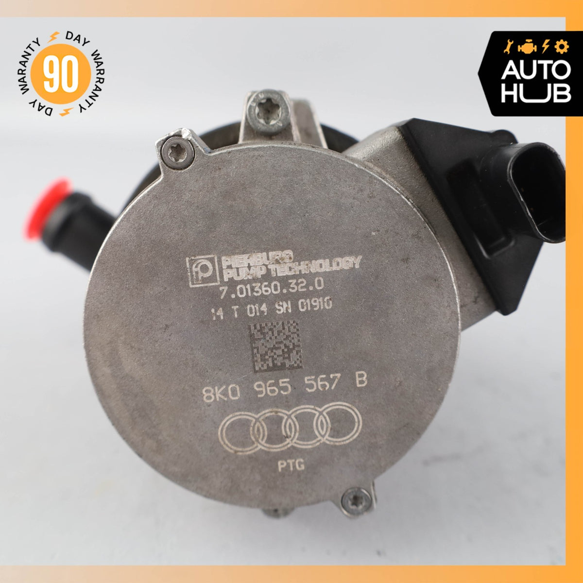 11-18 Bentley GTC GT Flying Spur  Engine Auxiliary Water Coolant Pump OEM 49k - photo 8