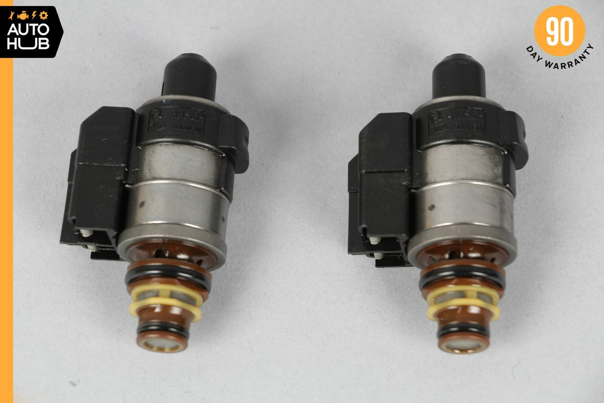 Mercedes R350 CL550 722.9 Transmission Solenoid Valve Blue & Black Caps Set of 8 - photo 7