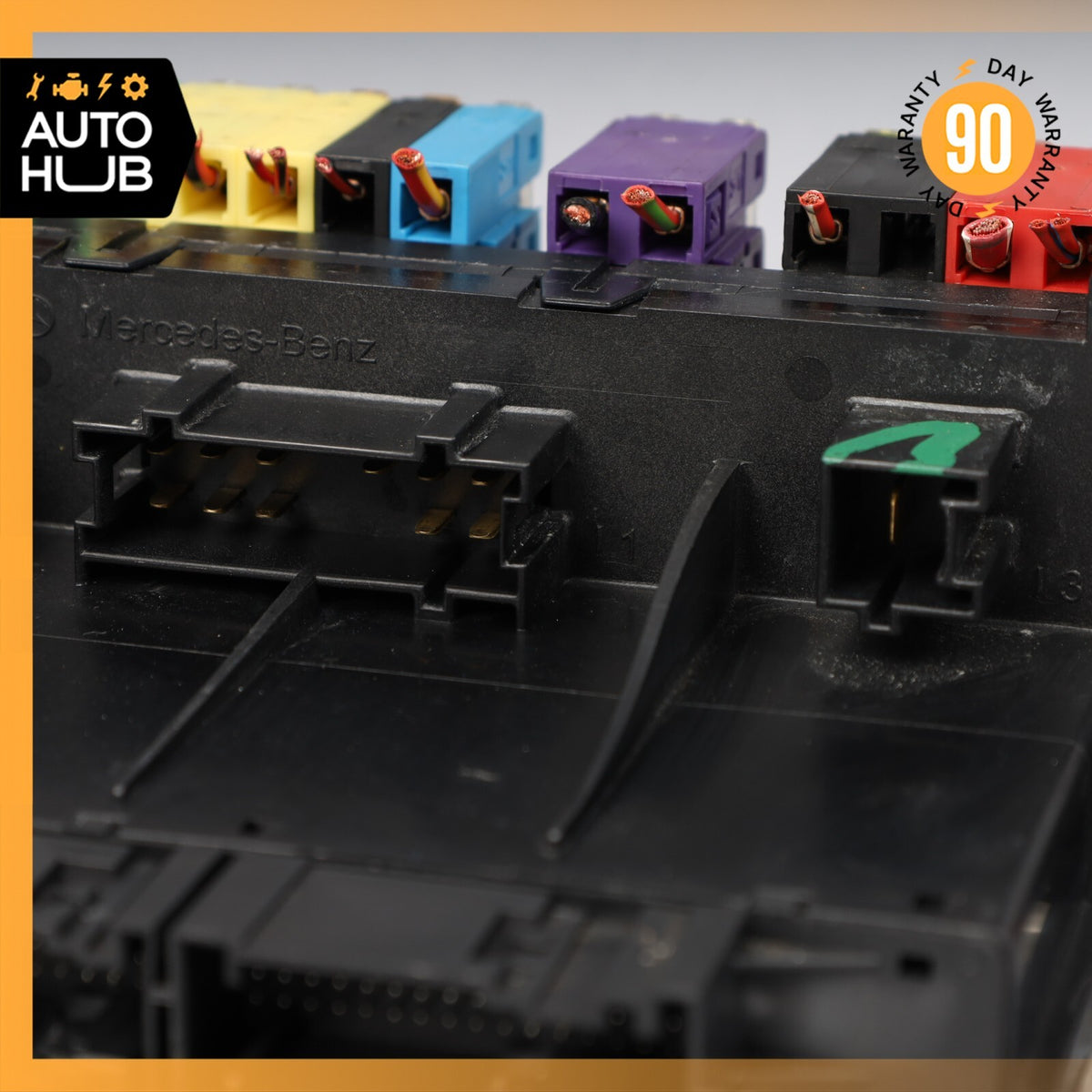 03-12 Mercedes R230 SL500 SL55 AMG SL550 Rear SAM Fuse Box Relay Module OEM - photo 7