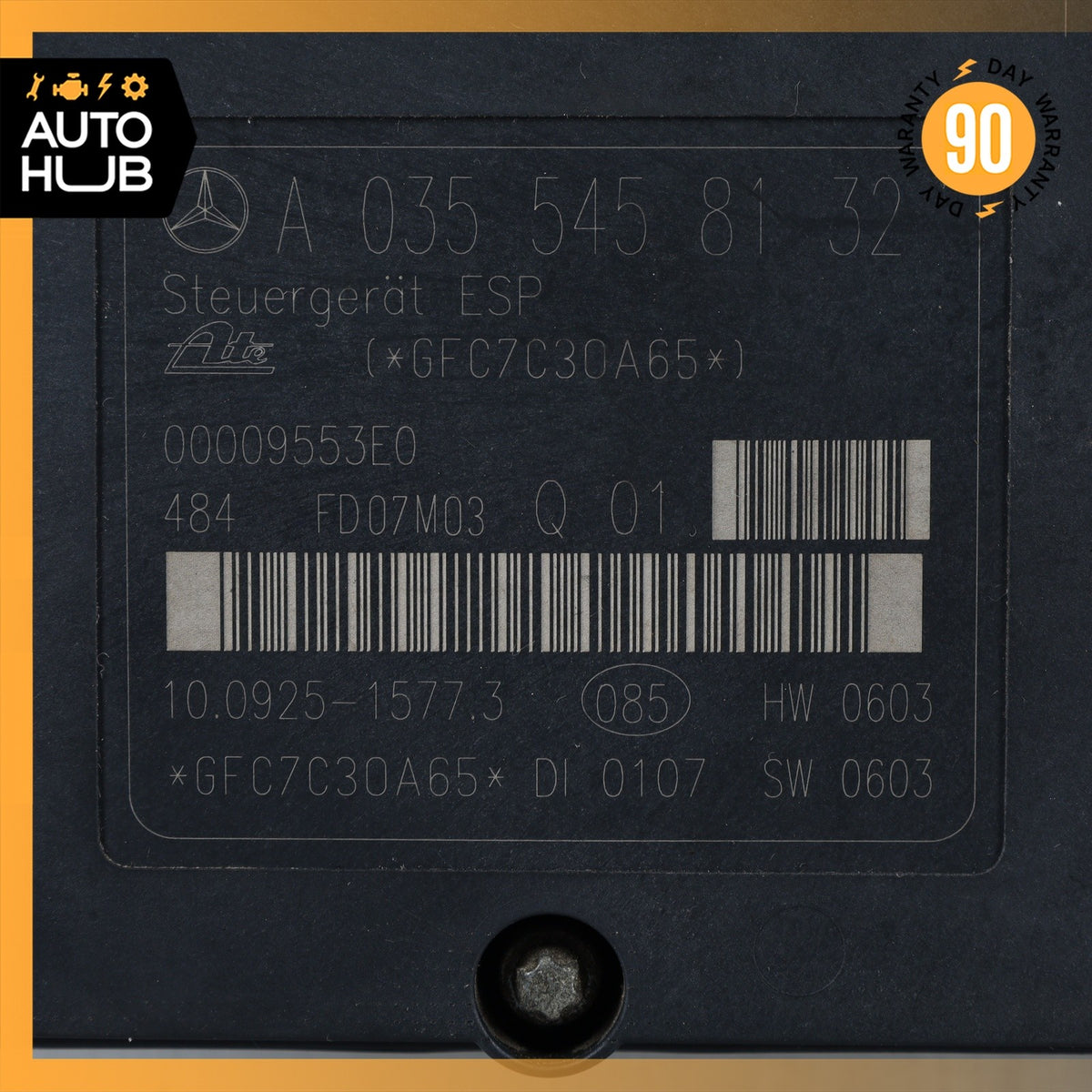 13-15 Mercedes X204 GLK250 SLK250 ABS Anti Lock Brake Pump ESP 0355458132 OEM - photo 13