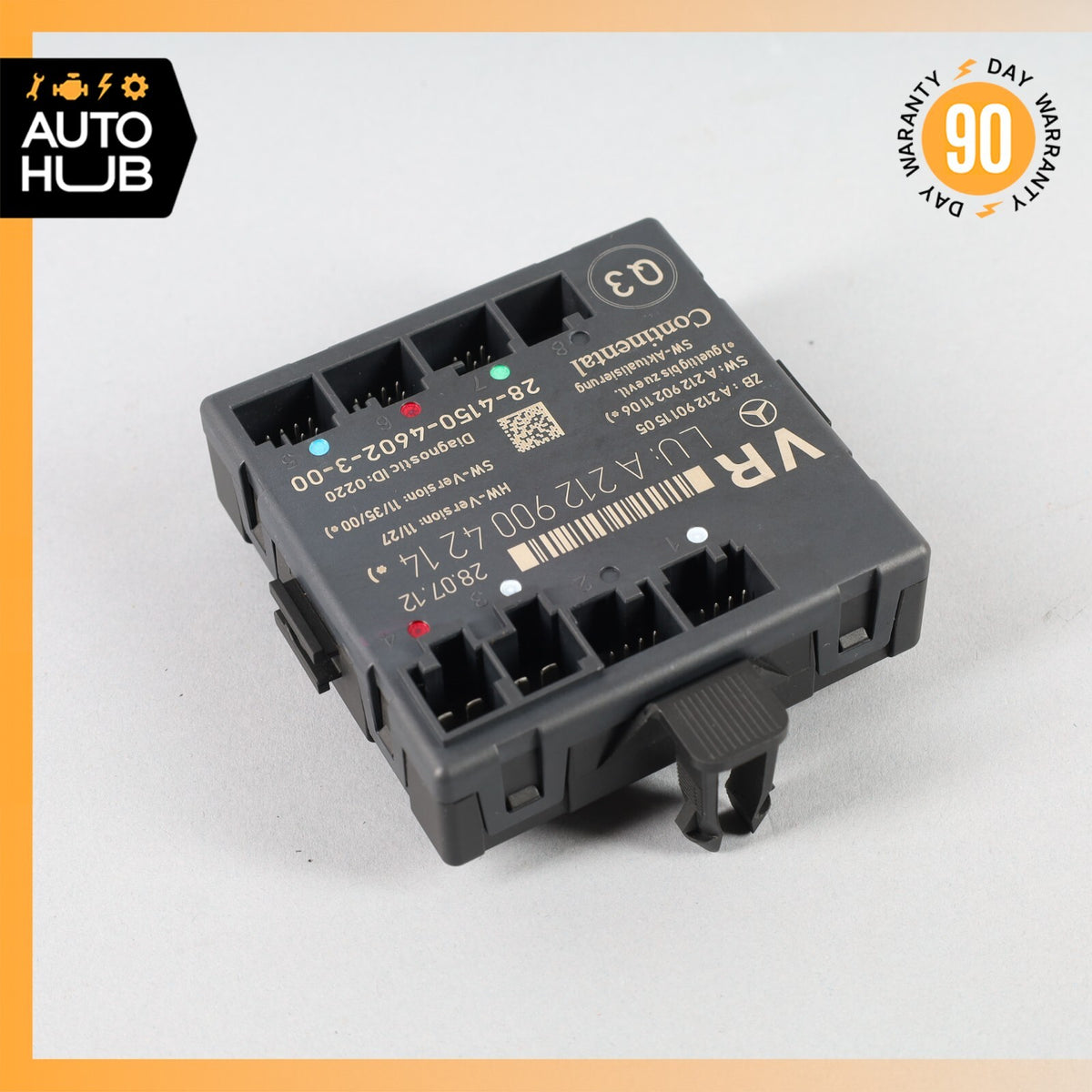 08-18 Mercedes W204 C250 SLK250 Front Right Side Door Control Module OEM - photo 2