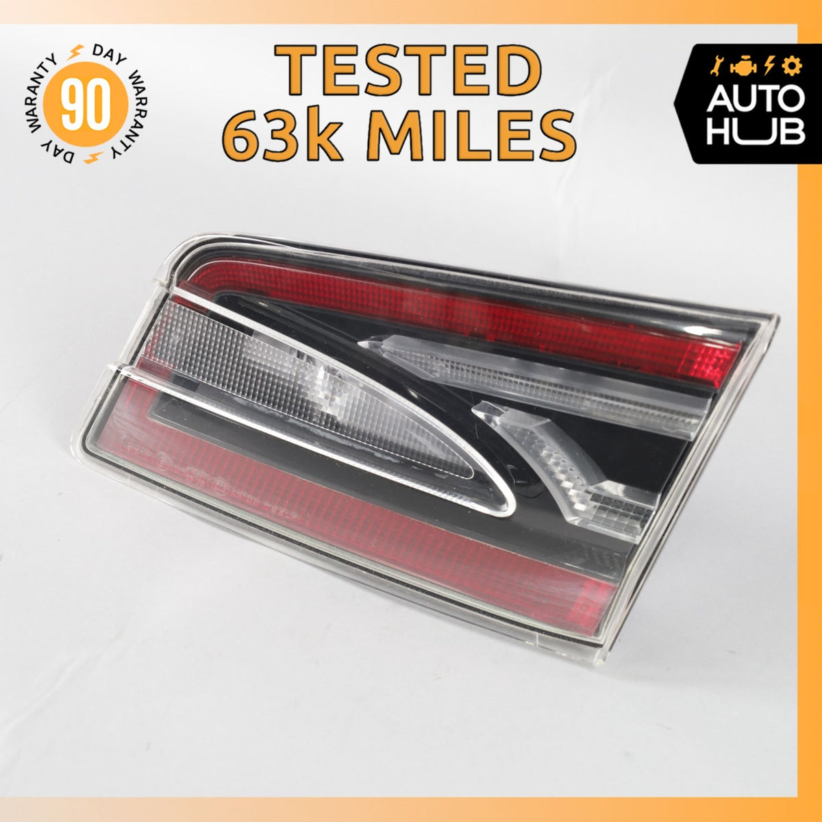 12-20 Tesla Model S Inner Tail Light Lamp Right Side 600592400C OEM 63k - photo 1