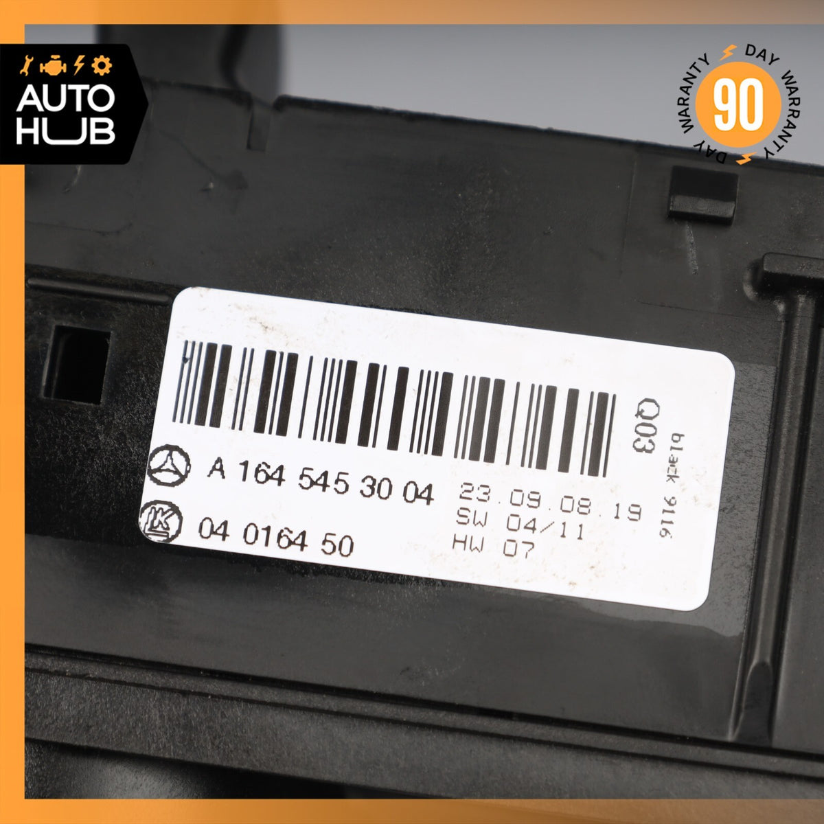 06-13 Mercedes X164 GL350 ML550 Headlight Control Switch Module Black OEM - photo 11