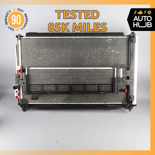Infiniti Q50 Q60 Red Sport 3.0L Engine Cooling Radiator Air A/C Condenser OEM - photo 1