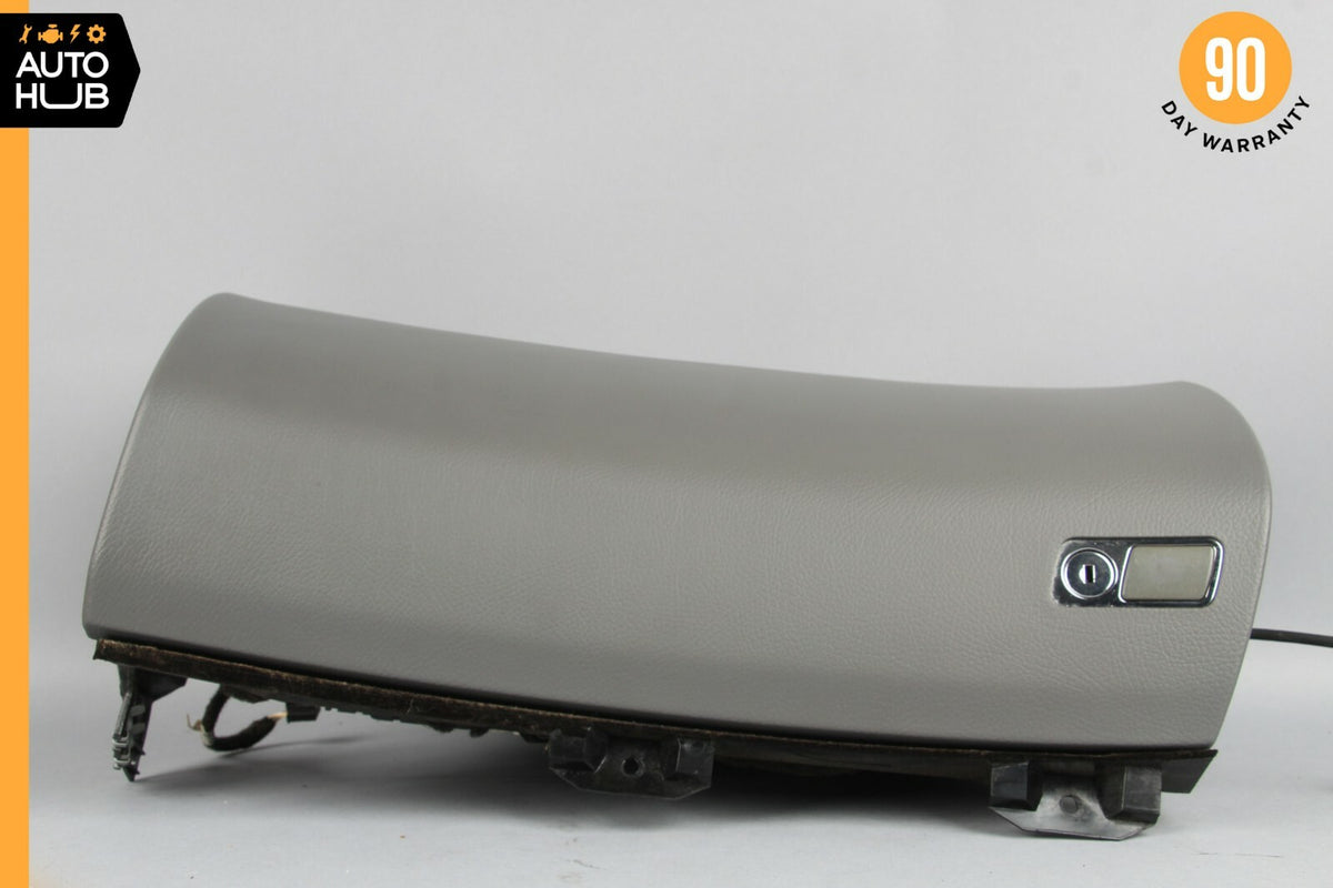 07-09 Mercedes W221 S550 S450 Dashboard Dash Glove Box Compartment Gray OEM - photo 3