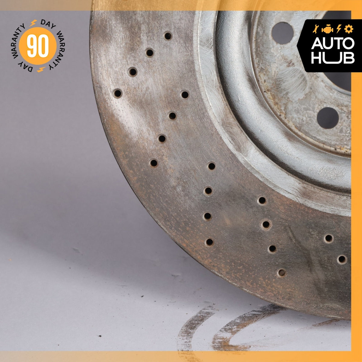 Mercedes R230 SL55 SL65 AMG SL600 CL550 Front Brake Rotors 2304210712 OEM 76k - photo 17