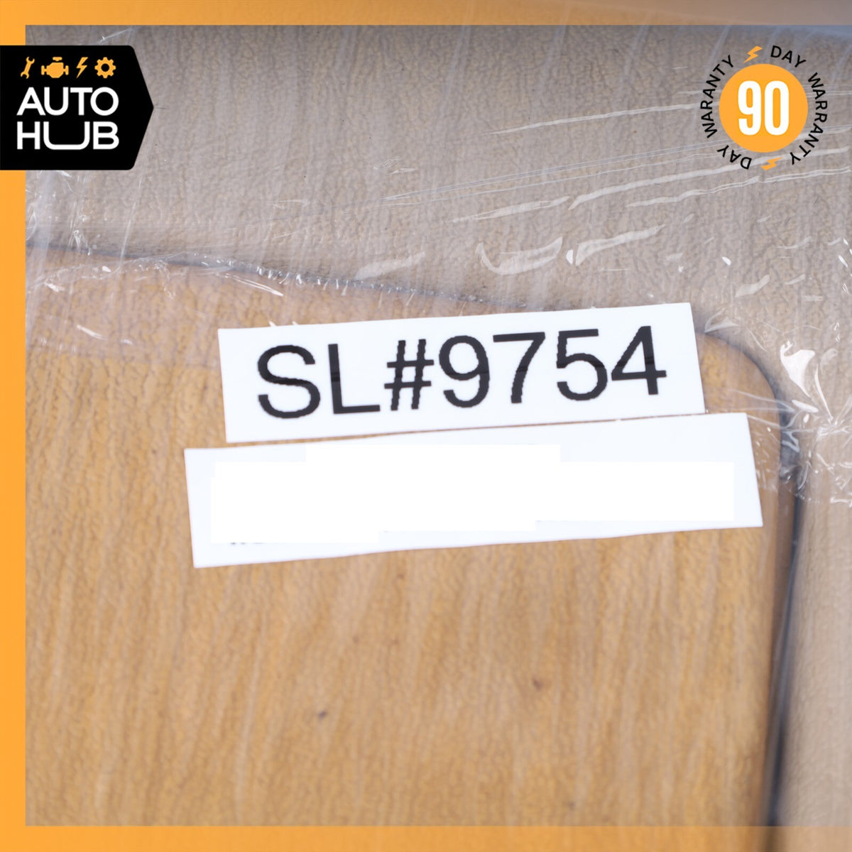 90-02 Mercedes R129 SL500 300SL Left Driver Side Sun Visor Sunvisor Beige OEM - photo 12