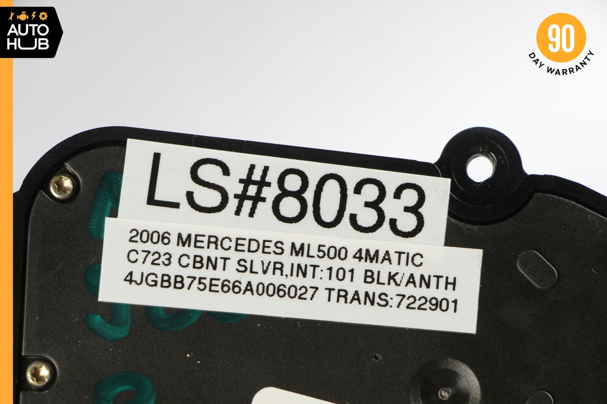 06-13 Mercedes W164 ML500 GL450 ML350 Front Right Seat Control Switch Module OEM - photo 12
