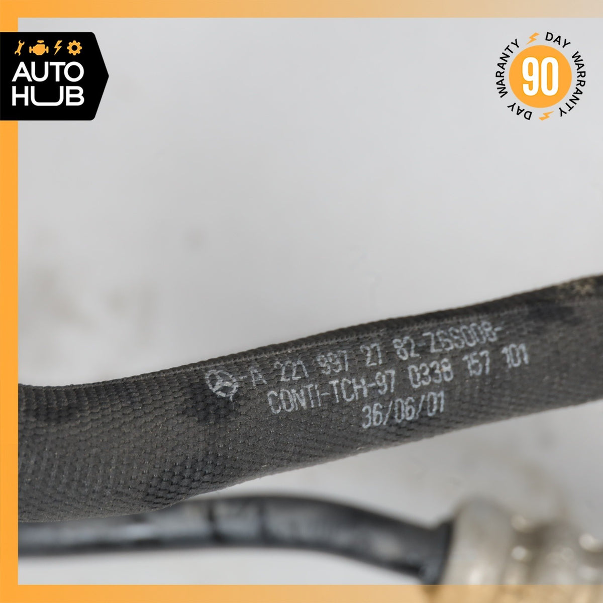 07-08 Mercedes W221 S600 CL600 Power Steering Oil Cooler Radiator w/ Lines OEM - photo 14