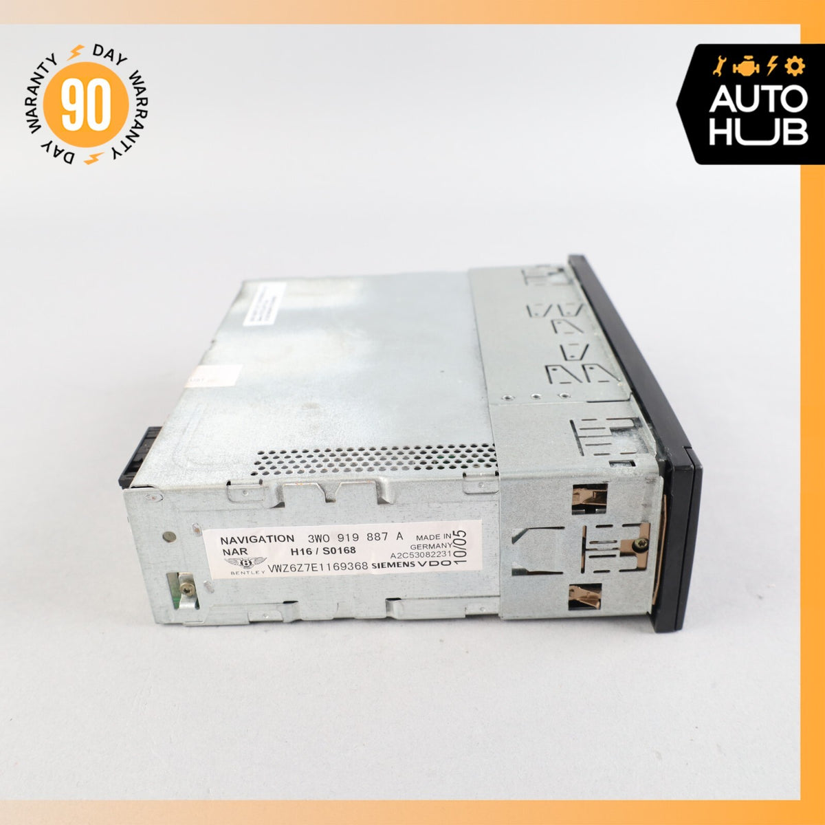 03-06 Bentley Continental GT Flying Spur Navigation CD Disc Player GPS OEM 73k - photo 5