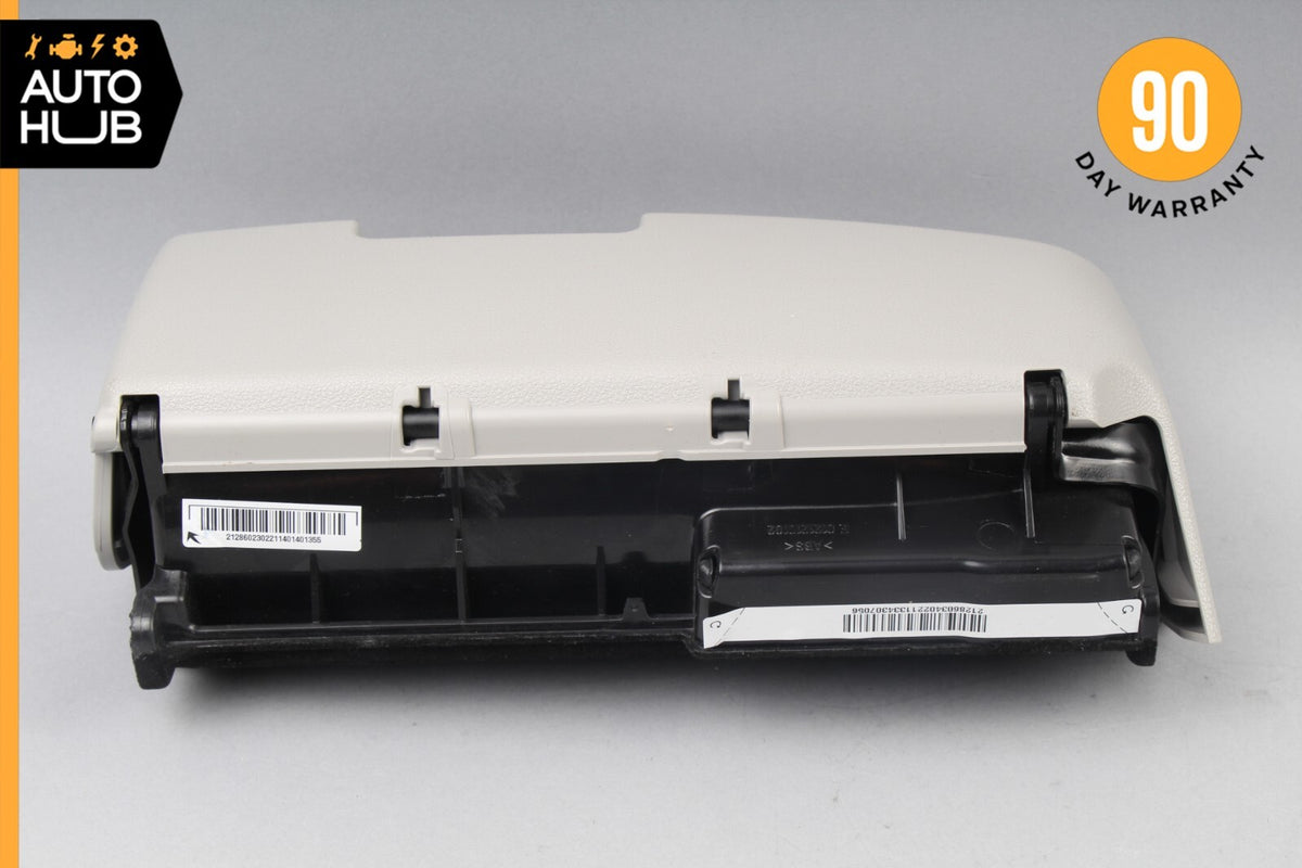 10-16 Mercedes W218 CLS550 E400 Left Driver Side Under Seat Compartment Gray OEM - photo 10