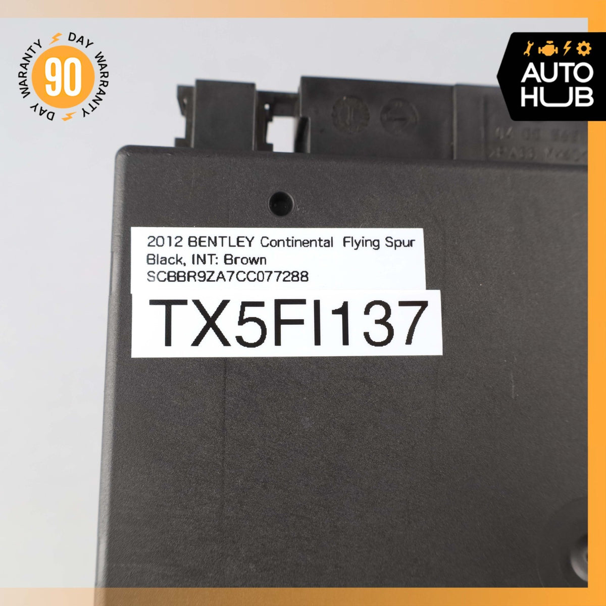 06-13 Bentley Continental Flying Spur Front Right Seat Control Module OEM - photo 10