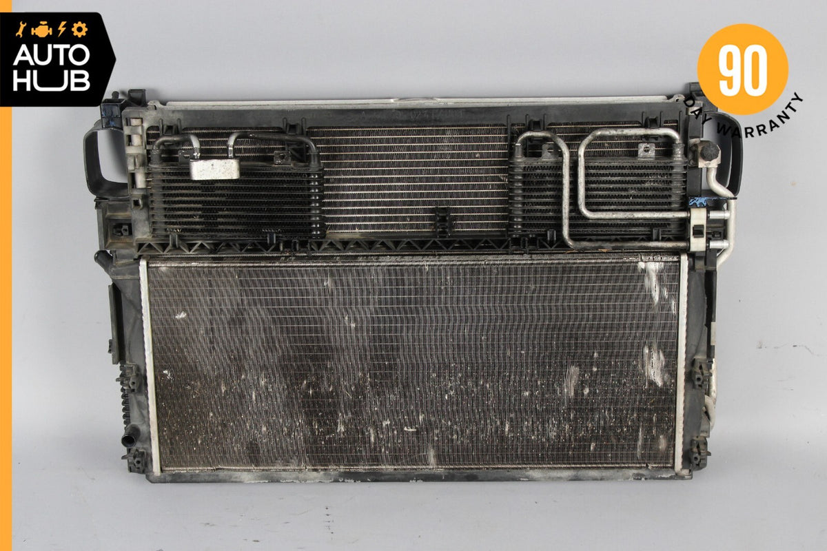 07-09 Mercedes W221 S600 CL600 Cooling Radiator A/C Condenser Oil Cooler Nissens - photo 1