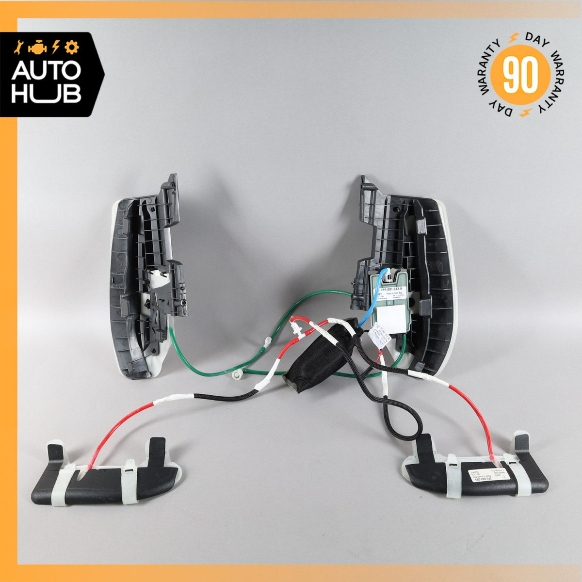 15-24 Porsche Macan 95B Front Left & Right Lumbar Support Set 7P5881643A OEM 72k - photo 14
