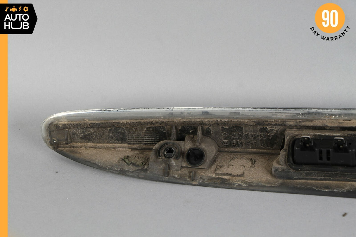 06-13 Mercedes W251 R350 R500 Rear Trunk Tailgate Handle Trim Cover Chrome OEM - photo 7