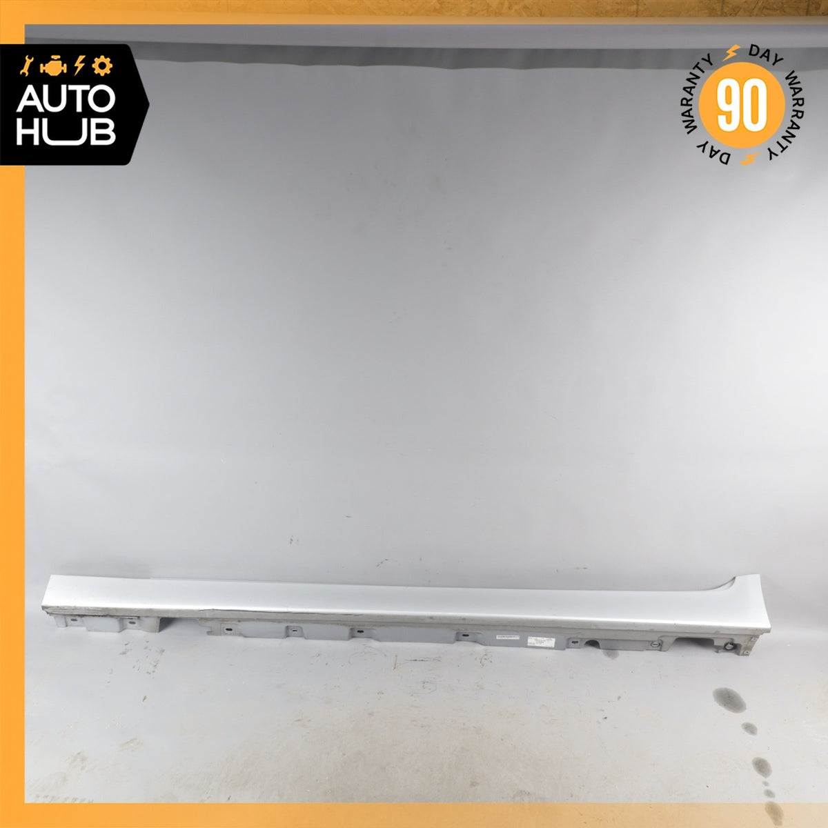 11-16 BMW F10 528i 550i Left Driver Side Rocker Panel Side Skirt Silver OEM - photo 1