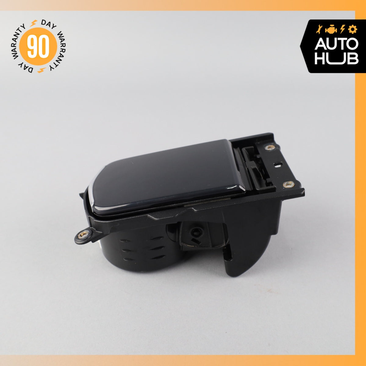 10-16 Porsche Panamera 970 Rear Console Cupholder Ashtray Trim Black OEM - photo 5