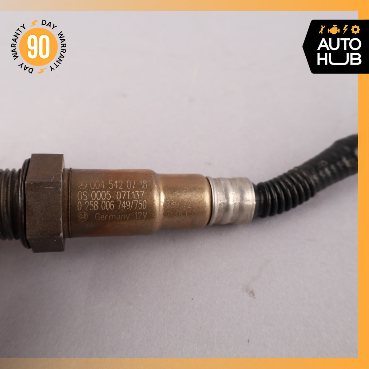 Mercedes W211 E350 E63 S63 AMG Oxygen O2 Sensor Lambda Set of 4 0045420718 OEM - photo 12