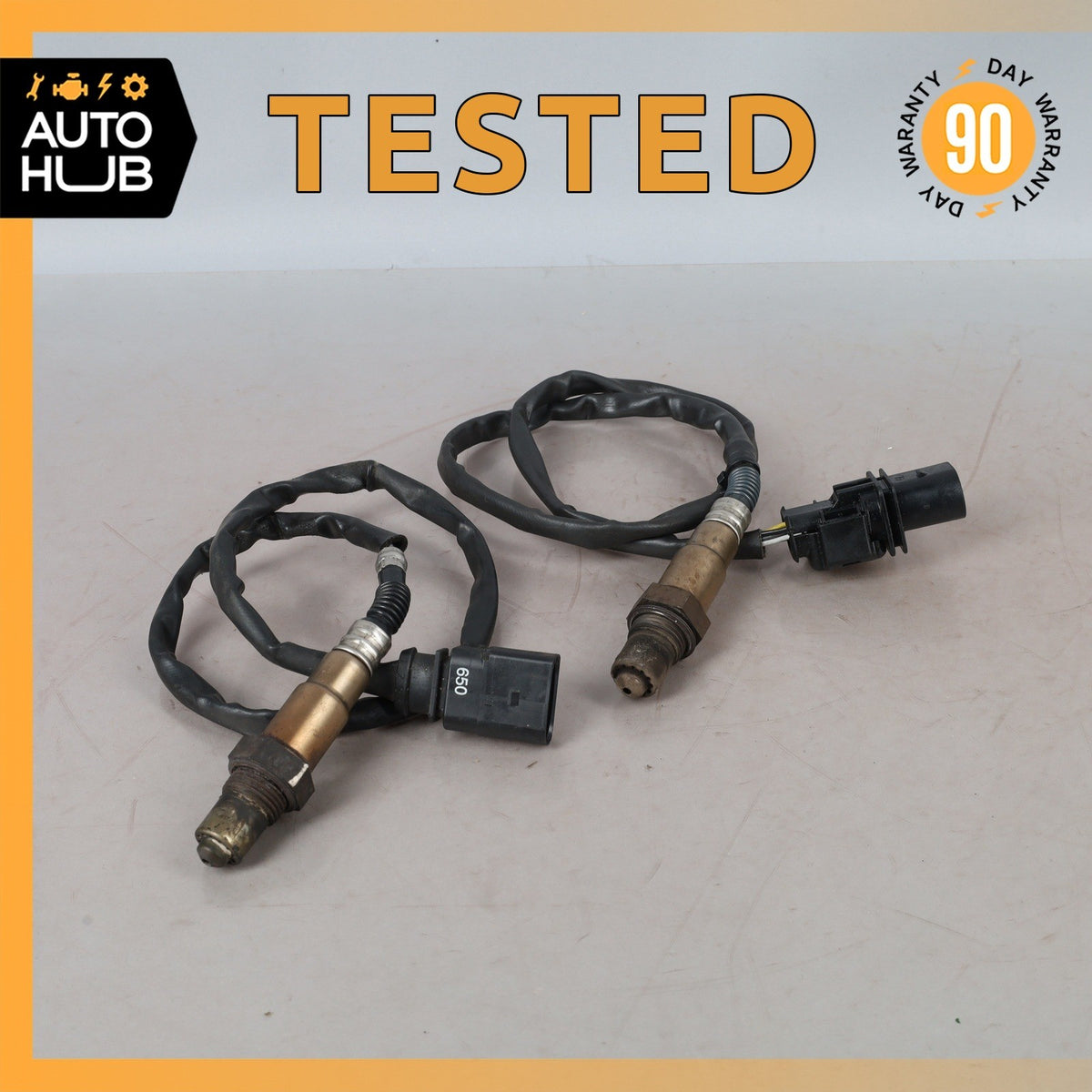 Audi 8R Q5 Oxygen O2 Heat Wire Lambda Sensor 06F906262P Set OEM - photo 1