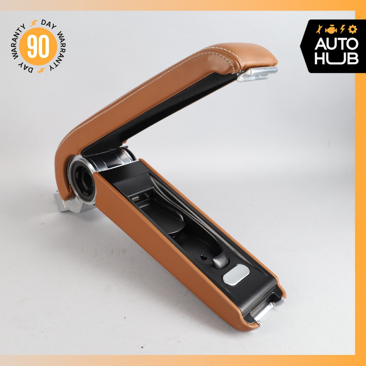 12-13 Bentley Continental GT GTC Front Right Center Console Armrest Arm Rest OEM - photo 3