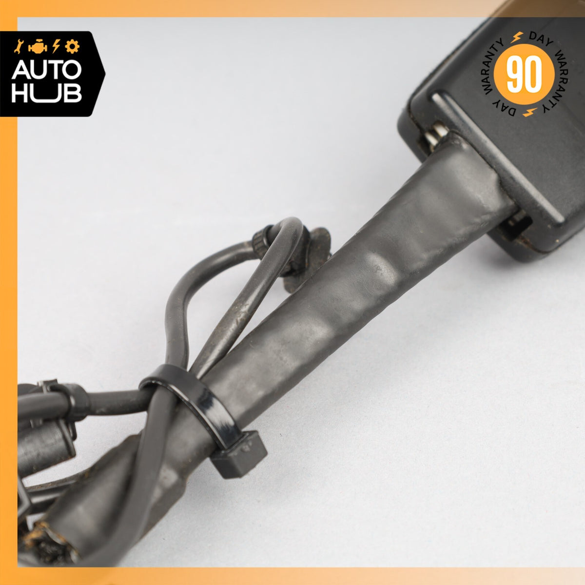 11-18 Porsche Cayenne 958 Front Left Side Seat Belt Buckle Black OEM - photo 8