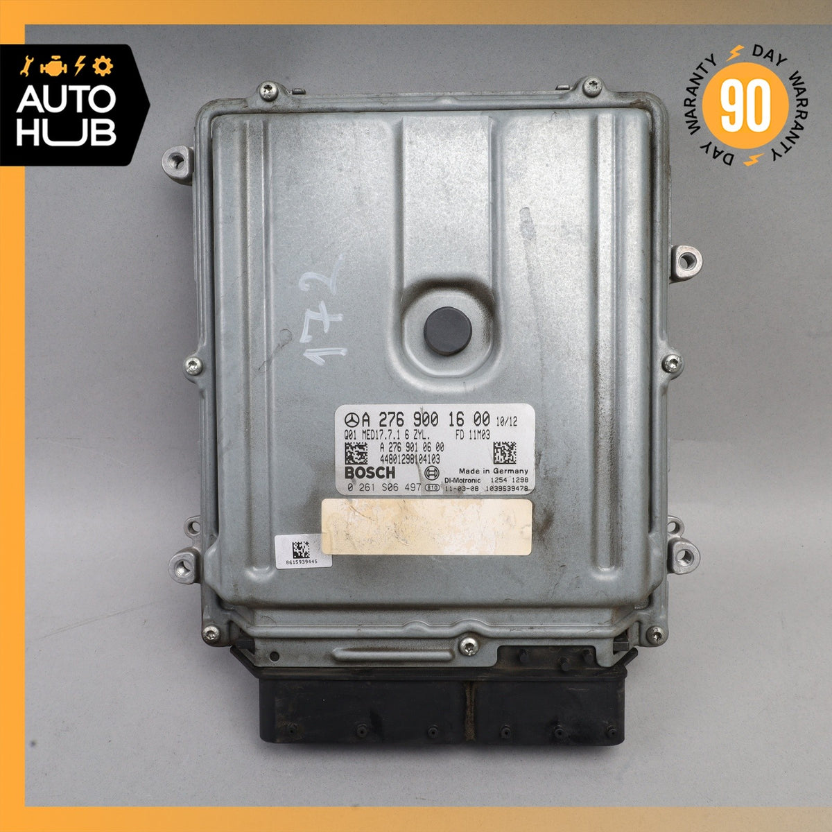 12-16 Mercedes R172 SLK350 ECU Engine Control Module Unit 2769001600 OEM - photo 2