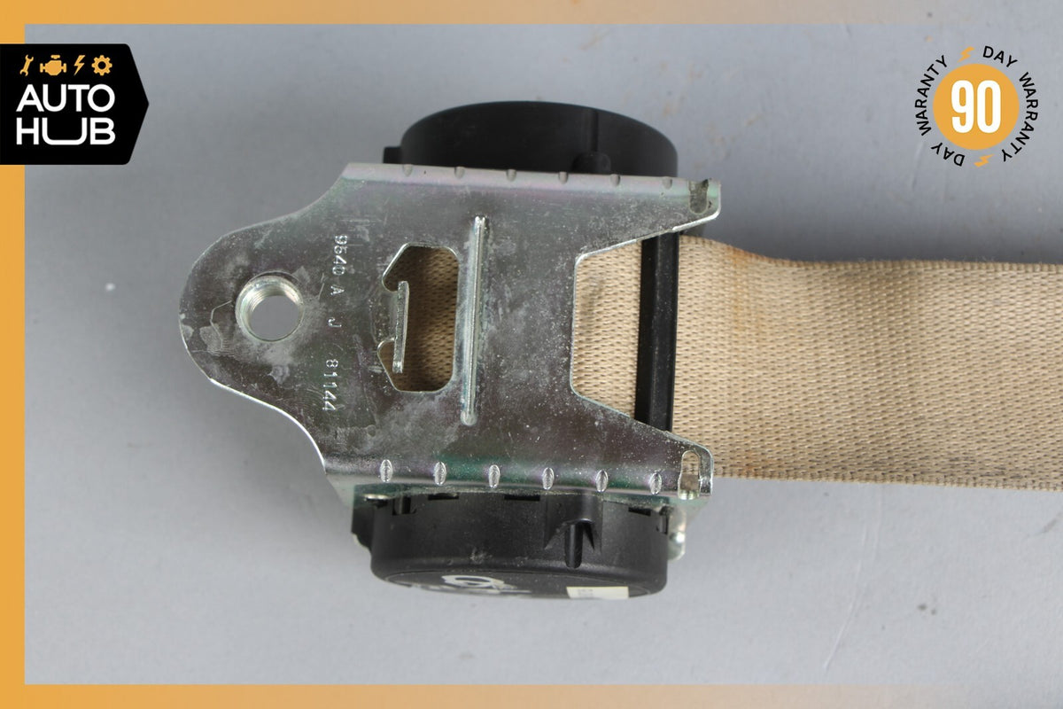 06-08 Mercedes X164 GL450 ML320 Front Left Side Seat Belt Seatbelt Beige OEM - photo 10