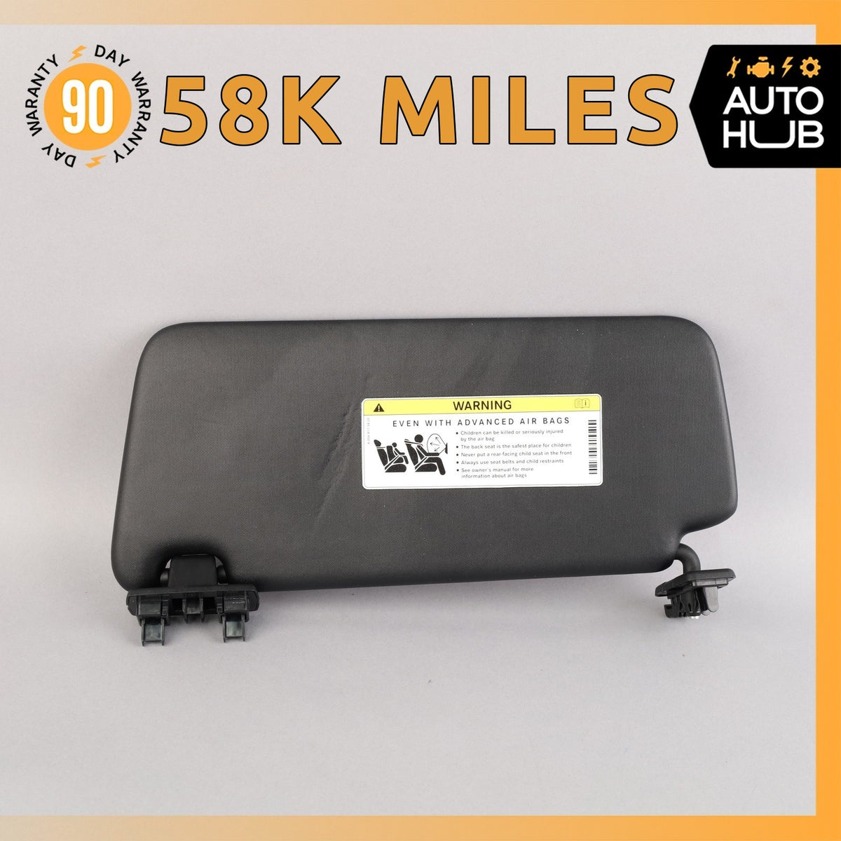 Mercedes W117 CLA250 CLA45 AMG Right Side Sun Visor Shade Sunvisor OEM - photo 1