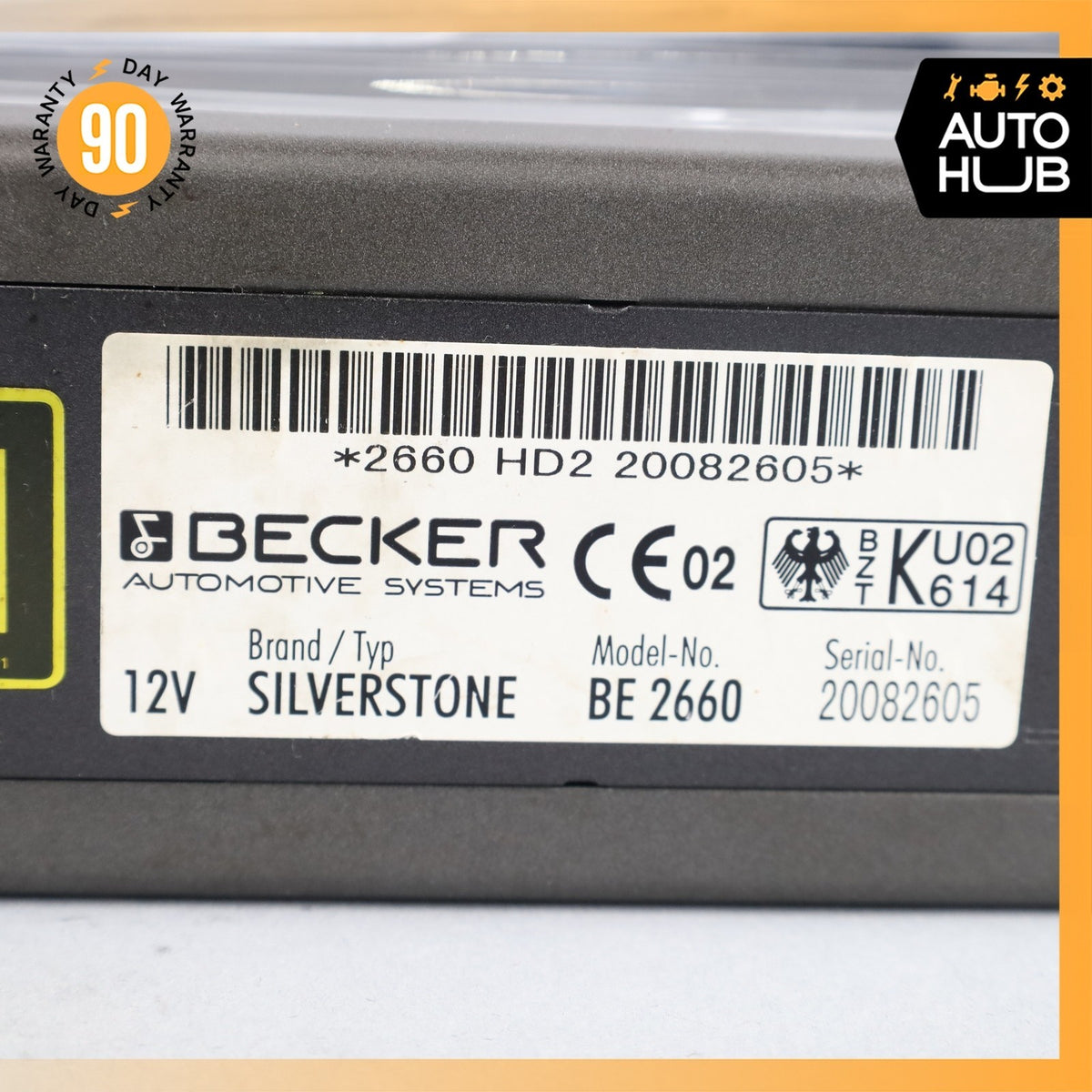 00-04 Aston Martin DB7 Vantage CD Changer 6 Disk Player 37124128AA OEM 38k - photo 16