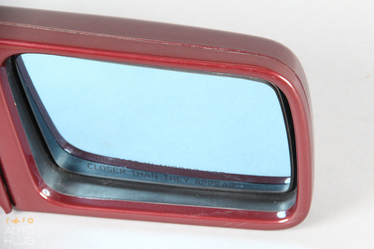 90-96 Mercedes R129 SL320 500SL 600SL Side View Door Mirror Right Passenger Red - photo 2