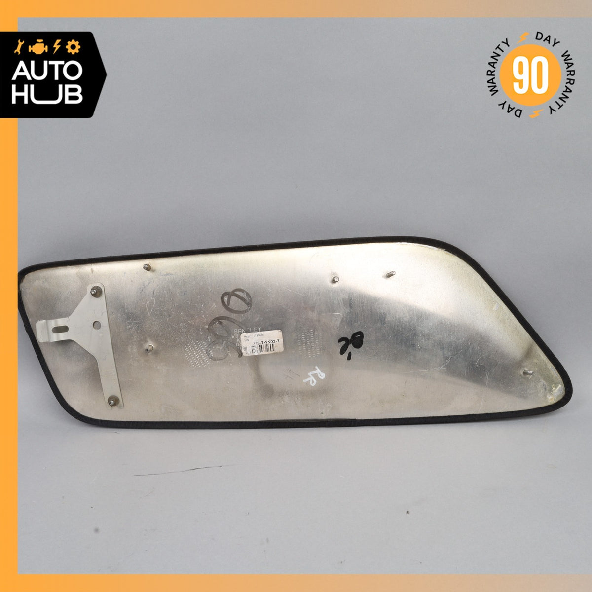 03-10 Bentley Continental GT Rear Right Side Door Panel Trim Panel Wood OEM 31k - photo 6